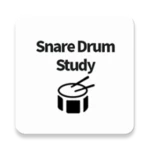 snare drum study android application logo